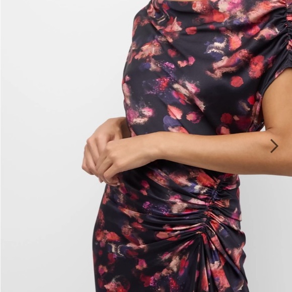 A.L.C Draped Satin Poppy Gown - Picture 6 of 9